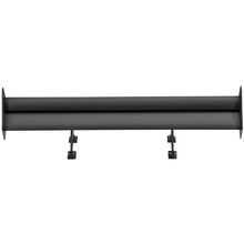 GT Wing Car Spoiler 53.1" Double Deck Adjustable Aluminum Rear Wing (Black)