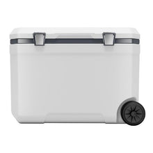 45 Qt Wheeled Hard Cooler Insulated Ice Chest Heavy-Duty Handles Cup Holder Lightweight