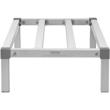 36 In Aluminum Dunnage Rack 1000 lbs Capacity – All-Welded for Restaurants Kitchens and Garages (Assembled Type)