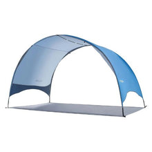 4-Person Beach Tent Sun Shelter – UPF 50+ Portable Canopy with Carry Bag & Ground Stakes for Camping Fishing & Outdoor Use