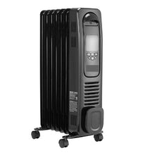 1500W/L Electric Oil Filled Radiator with LED Screen, Over-Heat Protections for Indoor Use