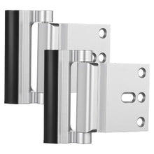 Door Reinforcement Lock, 2-Pack Home Security Lock, Aluminum Alloy