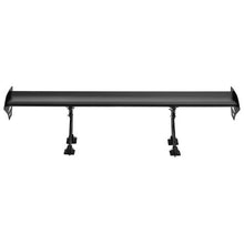 43.3 In GT Wing Car Spoiler – Adjustable Aluminum Rear Racing Wing (Black)