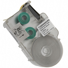 P1 Vinyl Cassette Continuous Tape White T100X000VPC-BK