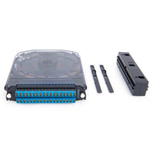 36 F CCH Pigtailed Splice Cassette LC UPC Duplex Shuttered Single-Mode (OS2) Ribbon CCH-CS36-AE-P00RJ