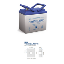12V 33Ah NB/NB3 Terminal SLA Rechargeable Battery PS-12330