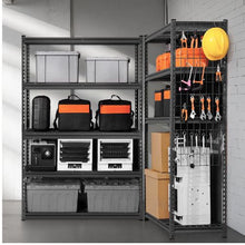 5-Tier Heavy Duty Storage Shelves, 2500 lbs Capacity
