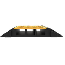 2 x 2.3 inch 3 Channel Rubber Cable Guard Durable Cord Protection Ramp for Driveways