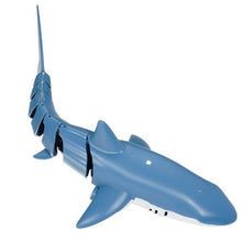2.4GHz RC Shark Boat – Light & Spray Water Function, for Pools & Bathrooms, 2 Batteries, for Kids 6+