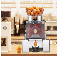 120W Commercial Orange Juicer Automatic Feeding 25 Oranges/Min Stainless Steel