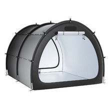 Bike Storage Tent 5+ Bikes Waterproof Outdoor Tent Ventilated Window Fiberglass Frame