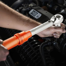 1/4In Adjustable Torque Wrench Set with Adapters Extension Rod HG-14050