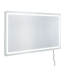 36" x 72" LED Bathroom Mirror with Anti-Fog Frontlit & Backlit Dimmable 3-Color Temperature Wall Mounted