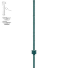 4 Ft T-Post Heavy Duty Metal Fence Post (Pack of 10)