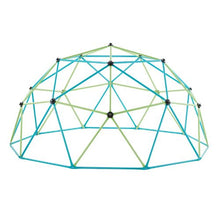 10FT Geometric Dome Climber with Saucer Swing 1000LBS Capacity Easy Assembly Outdoor Playground for Kids 3-10 Years Old