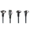 Industrial Camera GigE Cable Assemblies With Screw Locking PCM-CLC-45