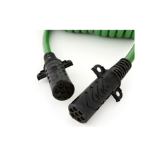 7 Pole Expertech Coiled Cable Plug 601107