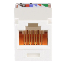 22-24 AWG Mini-Com RJ45 Cat5e UTP Jack Module Leadframe CJ588IWY