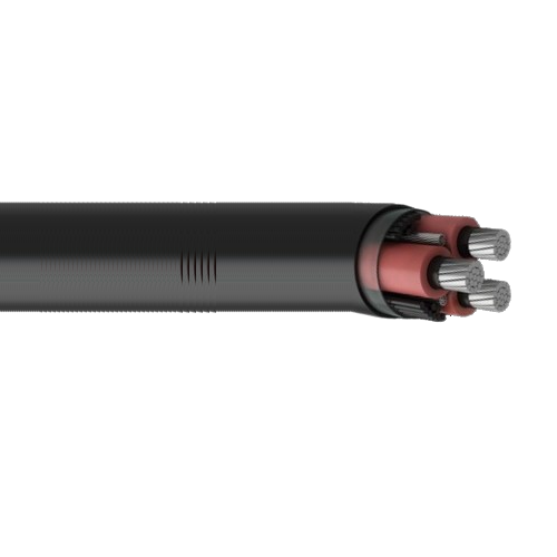 Pvc Jacketed Rmc 1000 MCM 3C Aluminum MV-90 Non-Shielded EPR Insulated PVC Jacketed 2.4 kV