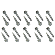 1/4 x 1-1/4 Inch E-Track Set Self-Drilling Metal Screw SLFETM20114 (Pack of 20)
