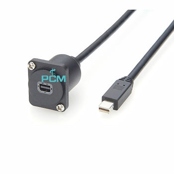 Mini Displayport Male to Female Extenison Cable PCM-0700 (Pack of 300)