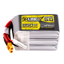 Tattu R-Line Version 5.0 850mAh 6S1P 22.2V Lipo Battery Pack With XT30U-F Plug TAA8506S15X3