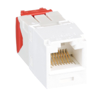 Mini-Com RJ45 TG Style Cat5e Plus UTP Jack Module Polycarbonate
