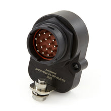 25A Black Bussed Circular Connector Receptacle AHDPHB04-24-16P-BLK