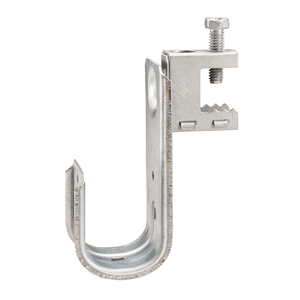 2” J-Hook Assembled With Spring Steel Beam Clamp CAT32BCTZ (Pack of 50)