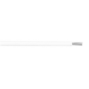 10 AWG Gauge 105 Conductor White Jacket Marine Wire
