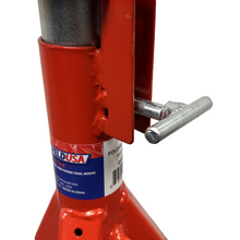 Heavy-Duty Folding Pipe Stand 3000 lb Capacity with Carry Handle and Double Key Lock Red GS781300