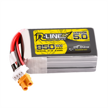 Tattu R-Line Version 5.0 850mAh 3S1P 11.1V Lipo Battery Pack With XT30U-F Plug TAA8503S15X3