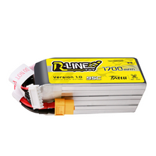 Tattu 1700mAh 6S1P 22.2V R-Line Lipo Battery Pack With XT60 Plug TAA17006S95X6