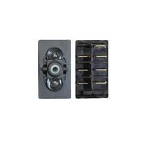 Contura Double Pole Momentary Rocker Switch