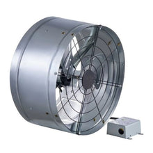 15-Inch Gable Mount Attic Exhaust Fan 1300 CFM with Adjustable Thermostat
