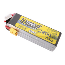Tattu 2200mah 6S1P 22.2V R-Line Lipo Battery With XT60 Plug For 7" Quad TAA22006S95X6