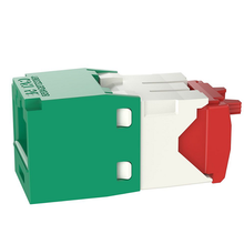 22-26 AWG Mini-Com RJ45 TG Style Cat5e Plus UTP Jack Module Polycarbonate CJ5E88TGGR-24 (Pack of 24)