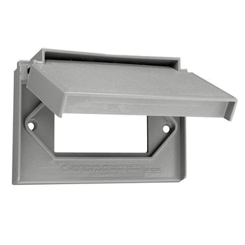 1-Gang Weatherproof Wallplate 4996-GY