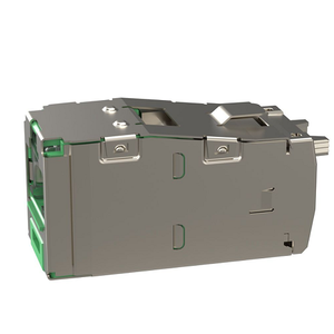 1 Port 22-26 AWG Mini-Com Cat6A 10Gig Shuttered Jack Module Shielded TG Style RJ45 CJSH6X88TGGRY