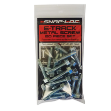 1/4 x 1-1/4 Inch E-Track Set Self-Drilling Metal Screw SLFETM20114 (Pack of 20)