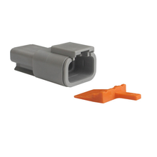 20 AWG Housing & Wedgelock Receptacle Pin DTM Kit