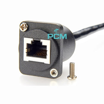 RJ45 Ethernet Male to Female Extenison Cable PCM-0386 (Pack of 300)