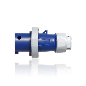 30 Amp 250 Volt IEC Pin & Sleeve Plug 430P9WLEV