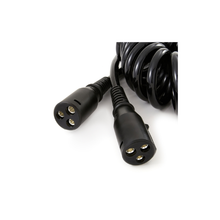 25A 24VDC 3 Way Trailer Connector Plug With Coiled Cabled 651535