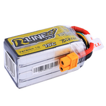 Tattu 1550mAh 4S1P 14.8V R-Line Series Lipo Battery Pack With XT60 Plug TA-RL-75C-1550-4S1P