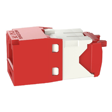 22-26 AWG Mini-Com RJ45 TG Style Cat5e Plus UTP Jack Module Polycarbonate CJ5E88TGRD-24 (Pack of 24)