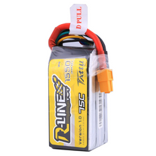 Tattu 1550mAh 4S1P 14.8V R-Line Series Lipo Battery Pack With XT60 Plug TA-RL-75C-1550-4S1P
