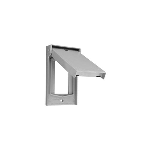 1-Gang Decora/GFCI Device Decora Wallplate 4998-GY