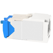22-26 AWG Mini-Com RJ45 TG Style Cat6A 10Gig UTP Jack Module Polycarbonate CJ6X88TGAW-C