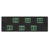 6 Port Opticom LC Fiber Adapter Panel Duplex APC FAP6WAGDLCZ